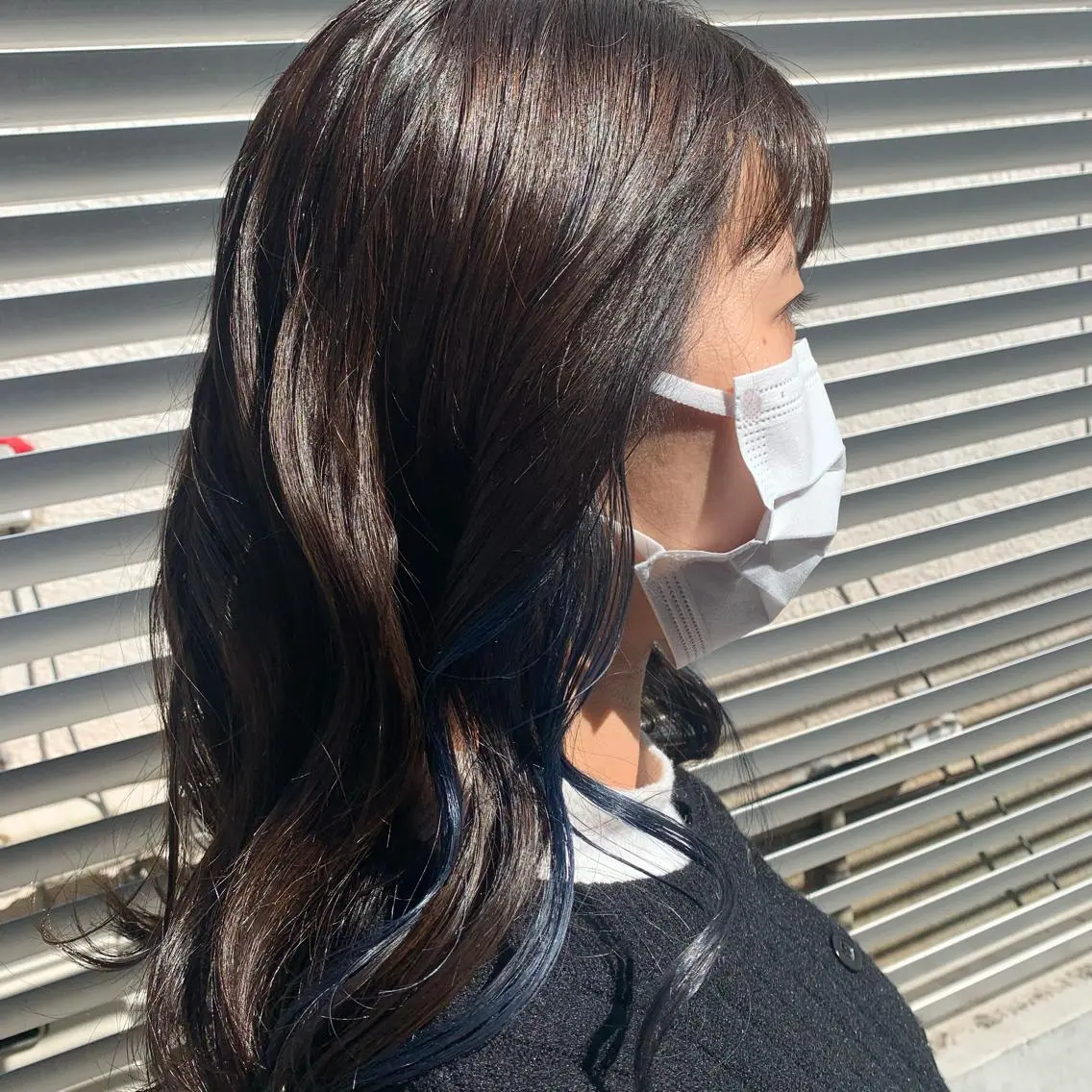 セミロング カラー イヤリングカラー カット ヘアカラー トリートメント Miu Otaのヘアスタイル