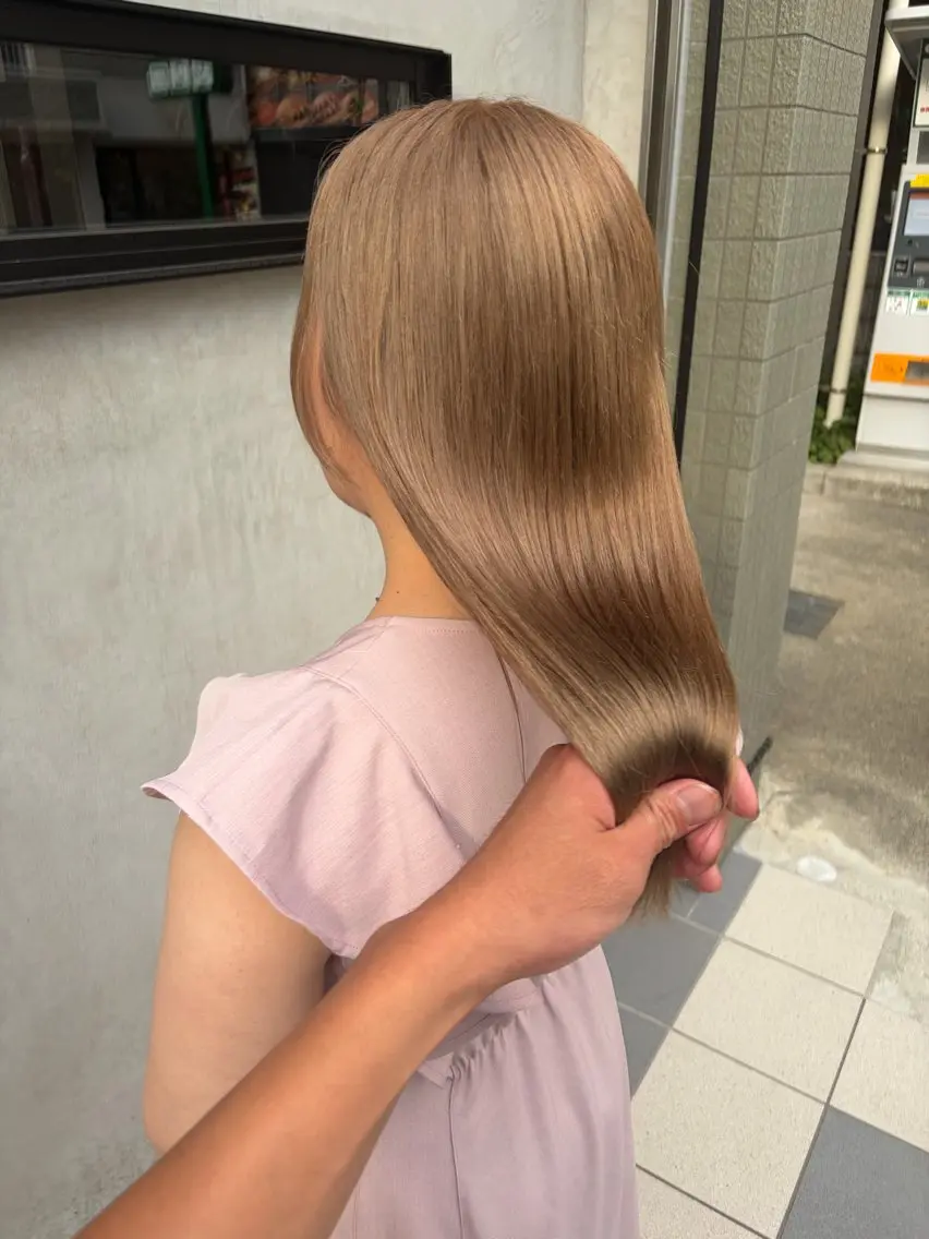 カラー Ichikaブリーチ モデル募集中！のヘアスタイル