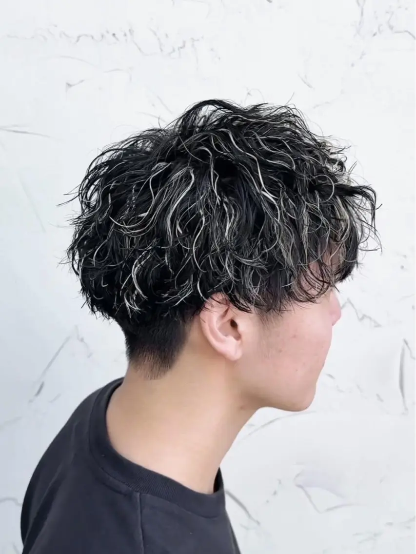 《メンズ限定》カットパーマの写真