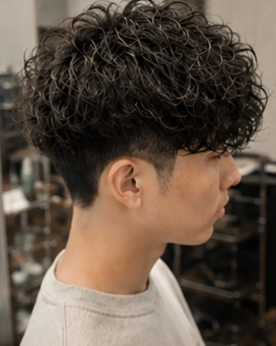 パーマ メンズ 【メンズ&髪質改善】 萬納陽介のヘアスタイル