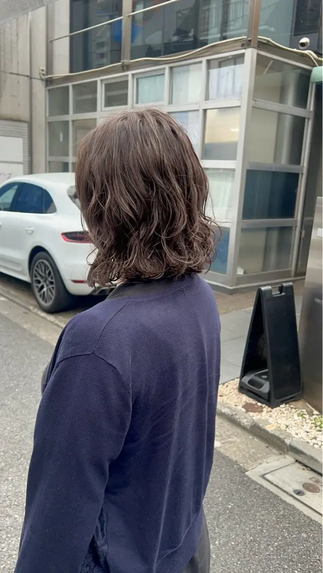 【スタイリングが苦手な方へ🤍】朝ラクボブパーマ バックスタイル撮影可能な方限定の写真