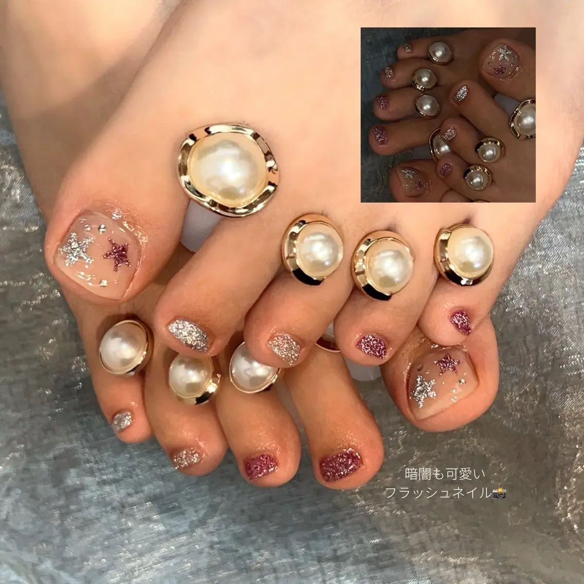 ネイル フットネイル rii .eye/nailのマツエク・マツパデザイン