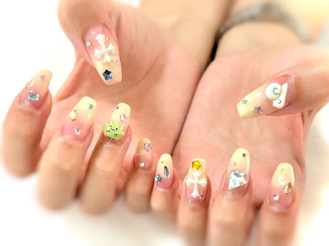 ネイル ハンドネイル Nail salon Cielel⟡Ayaのネイルデザイン