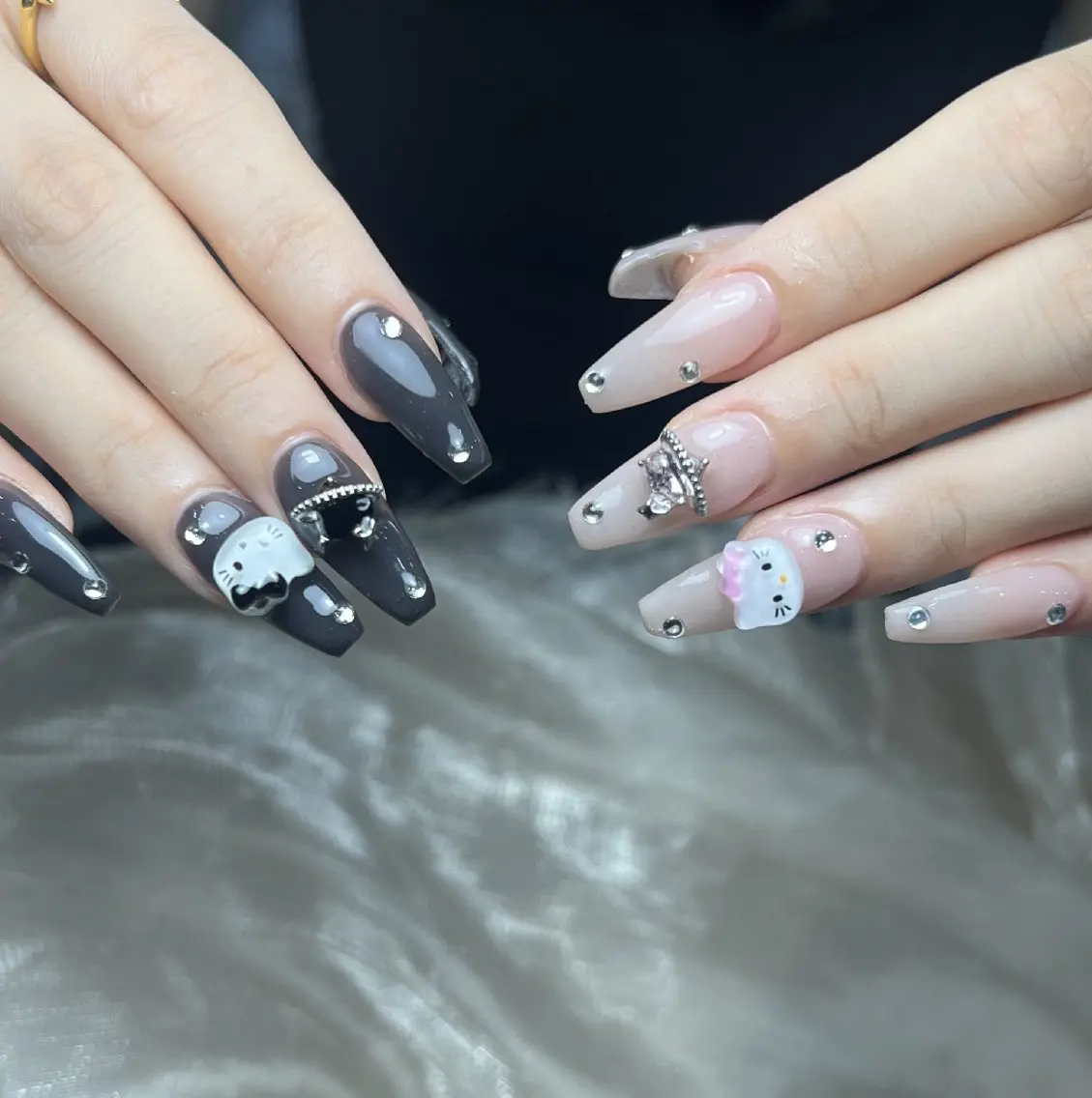 ネイル アートネイル フラワーネイル フットネイル フレンチネイル ジェルネイル ハンドネイル UM Nail Salonのネイルデザイン
