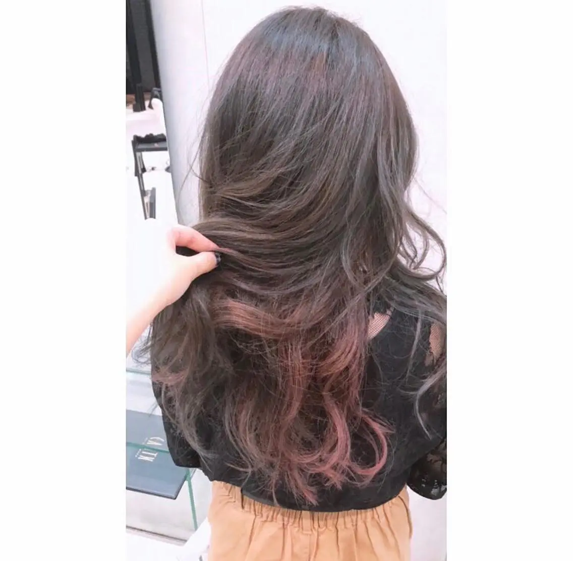 ロング カラー 【育休中】EARTH 荒井店HARUNAのヘアスタイル