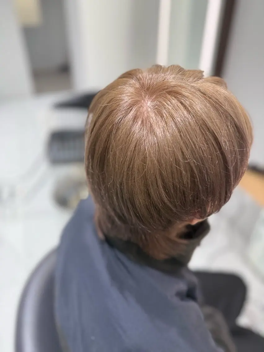 カラー メンズ メンズブリーチ ベージュカラー ブリーチ ヘアカラー 渋谷ブリーチカラー/ デザインカラー/優希のヘアスタイル
