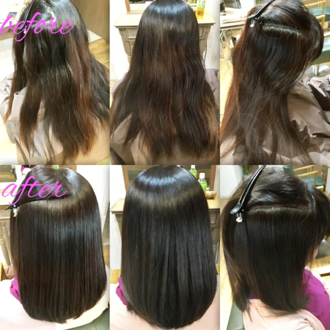 セミロング カラー パーマ ストレートパーマ カット ヘアカラー 縮毛矯正 トリートメント ブリーチ縮毛矯正/ デサキ ショウヘイのヘアスタイル