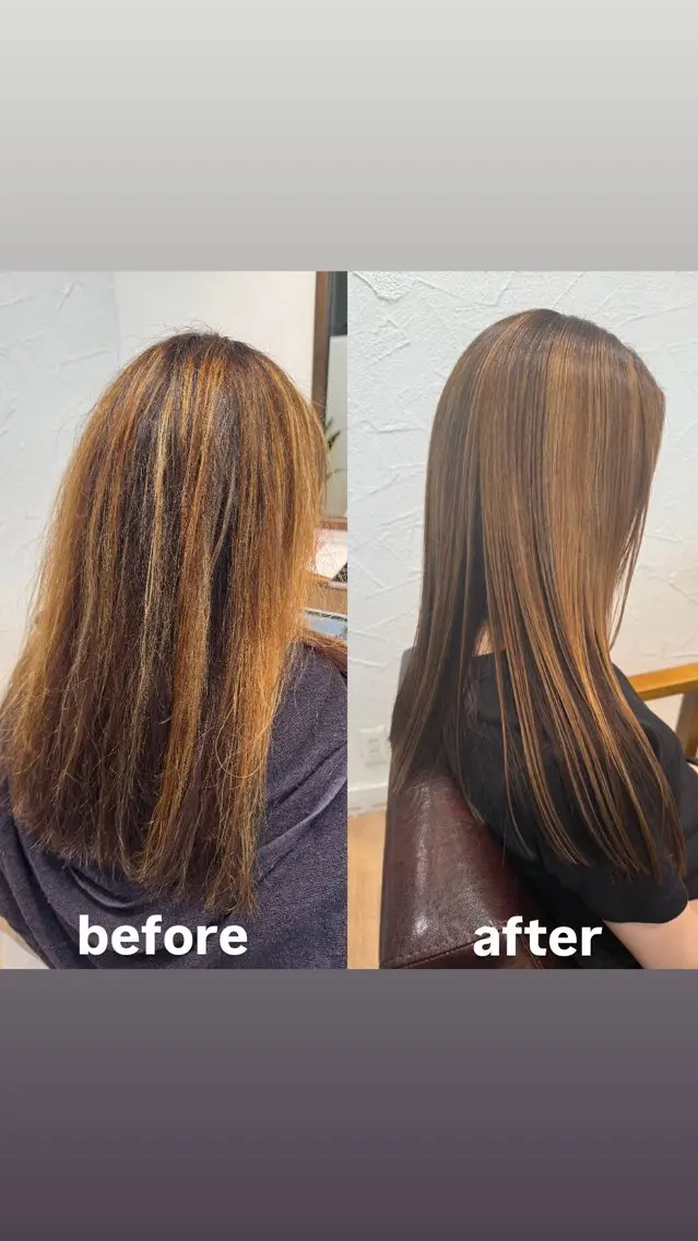 髪質改善treatment 🫧の写真