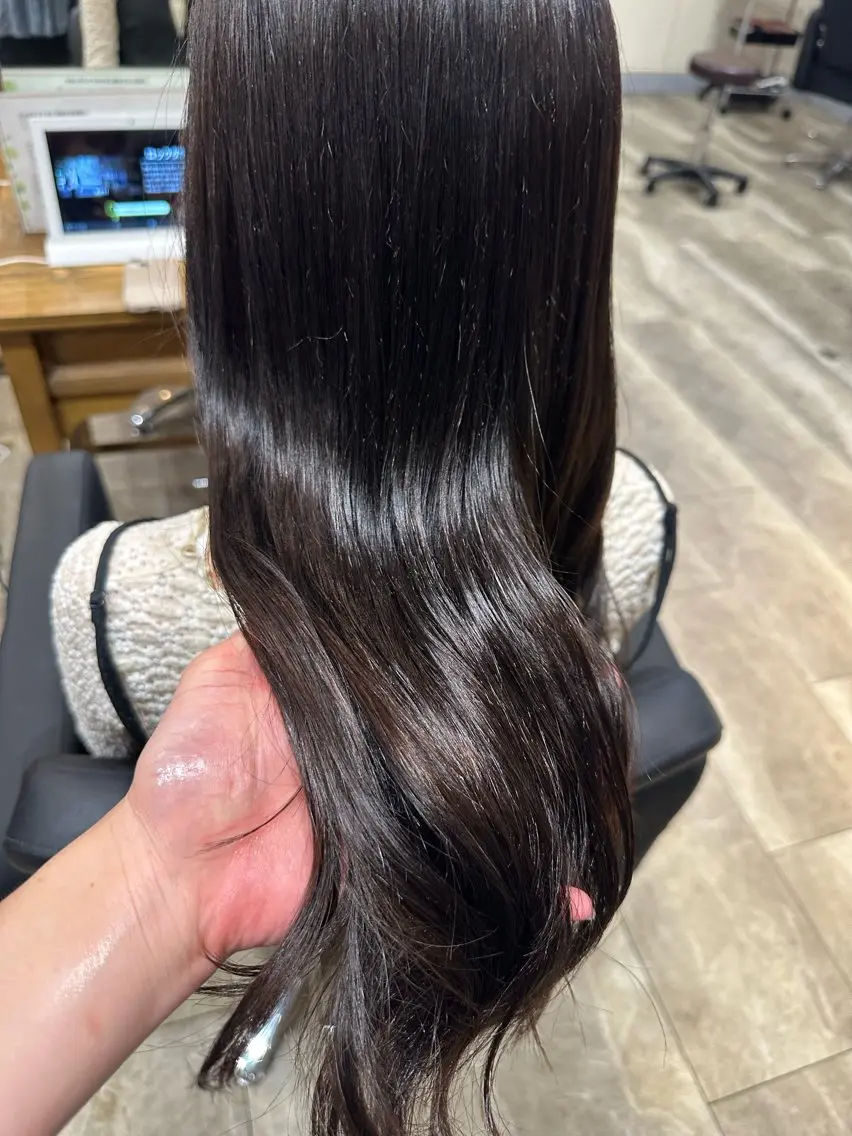 【当日予約限定】カット＋カラー＋トリートメント＋マイクロバブルmarbb🫧の写真