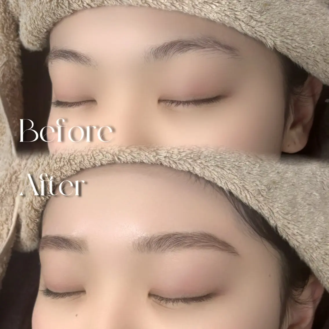 【ふんわり垢抜け眉】レディース眉ワックス+間引き込み🌟の写真