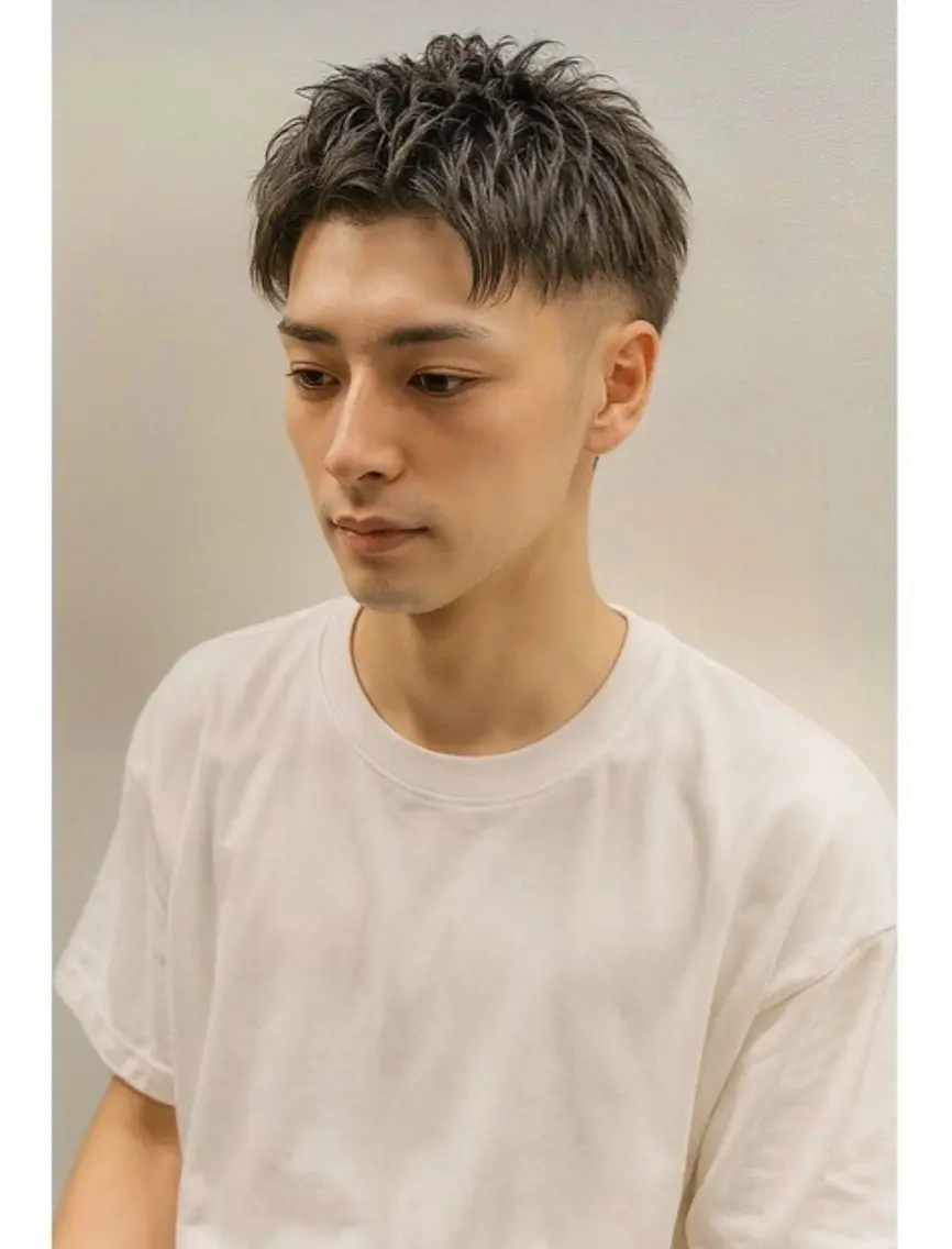 カラー メンズ 髪質改善 NOA れいなのヘアスタイル