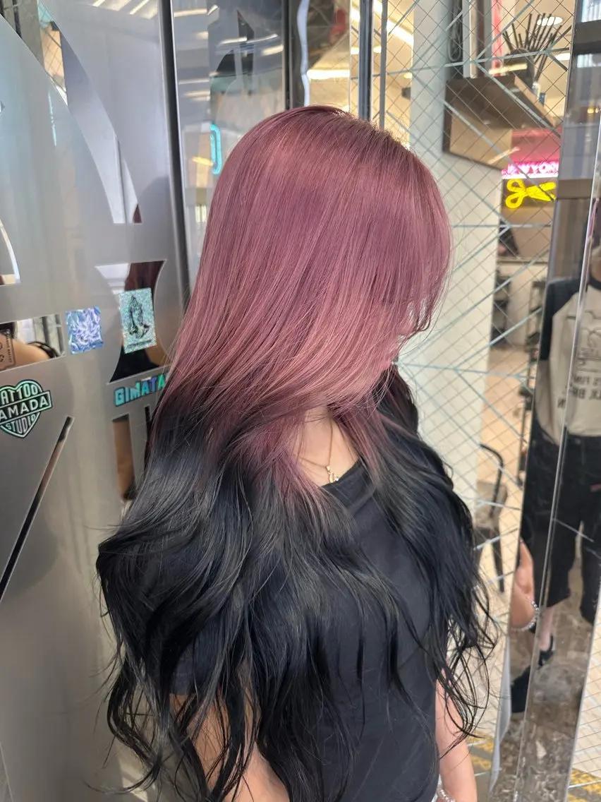 ロング カラー ヘアカラー モデル募集 🟡SUMIKAのヘアスタイル
