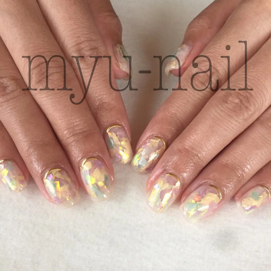 ネイル ハンドネイル ホームサロン myu-nailのネイルデザイン