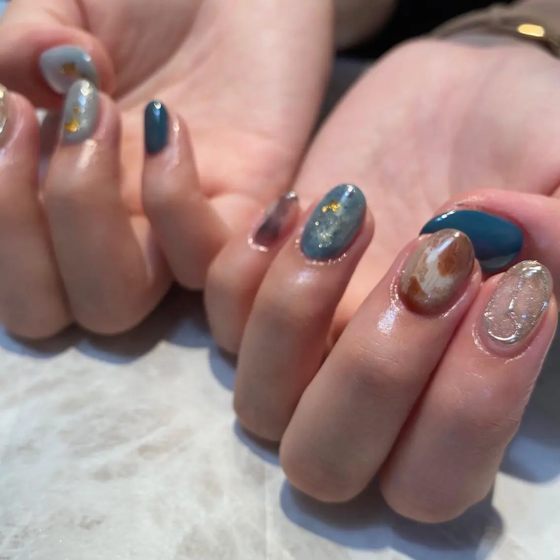 ネイル ハンドネイル パンチャパンチャ ネイルサロンのネイルデザイン