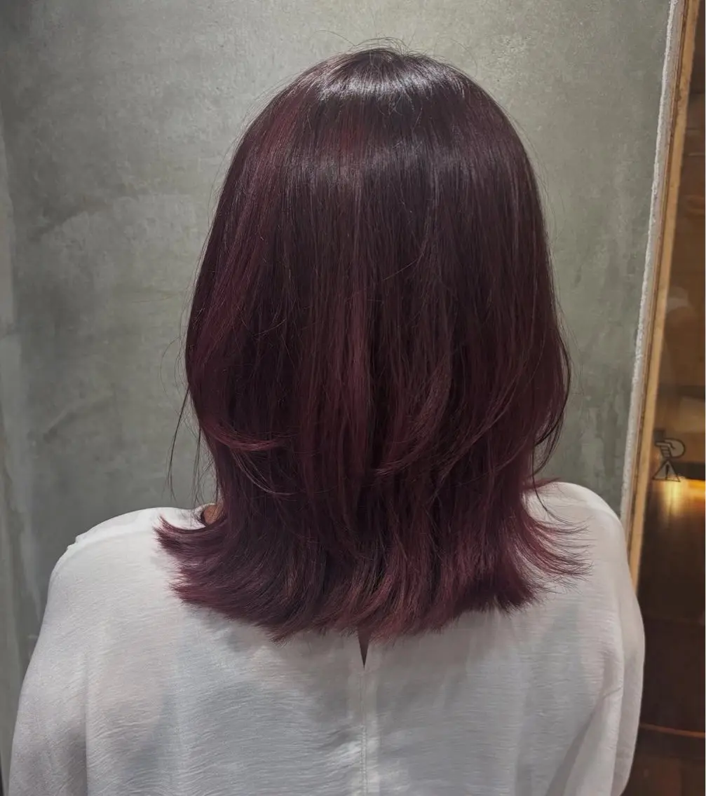 カラー ヘアカラー 魚住 英弥のヘアスタイル