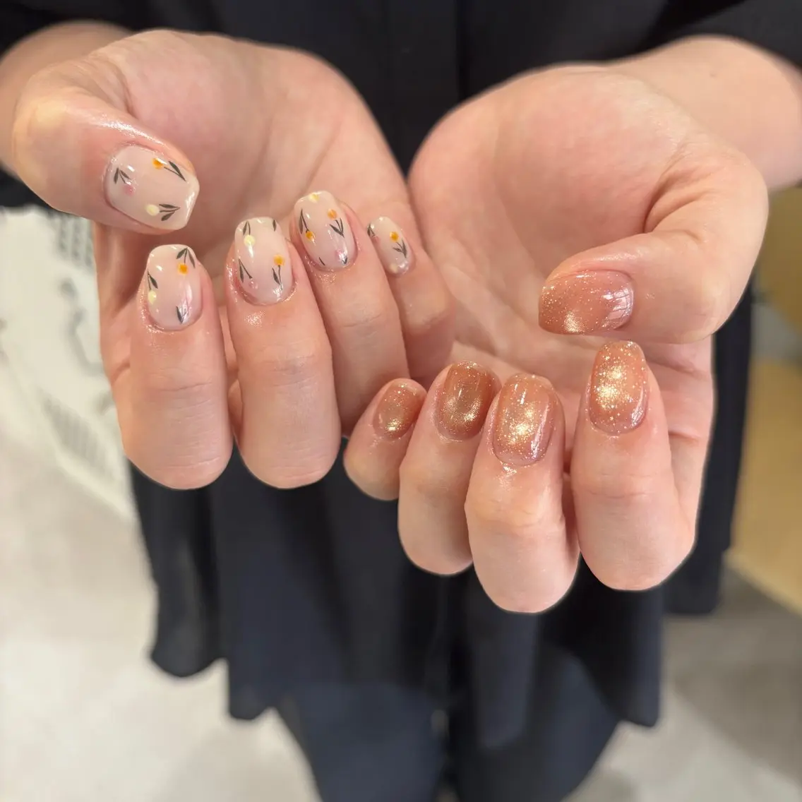 ネイル hikari ニュアンスネイルのネイルデザイン