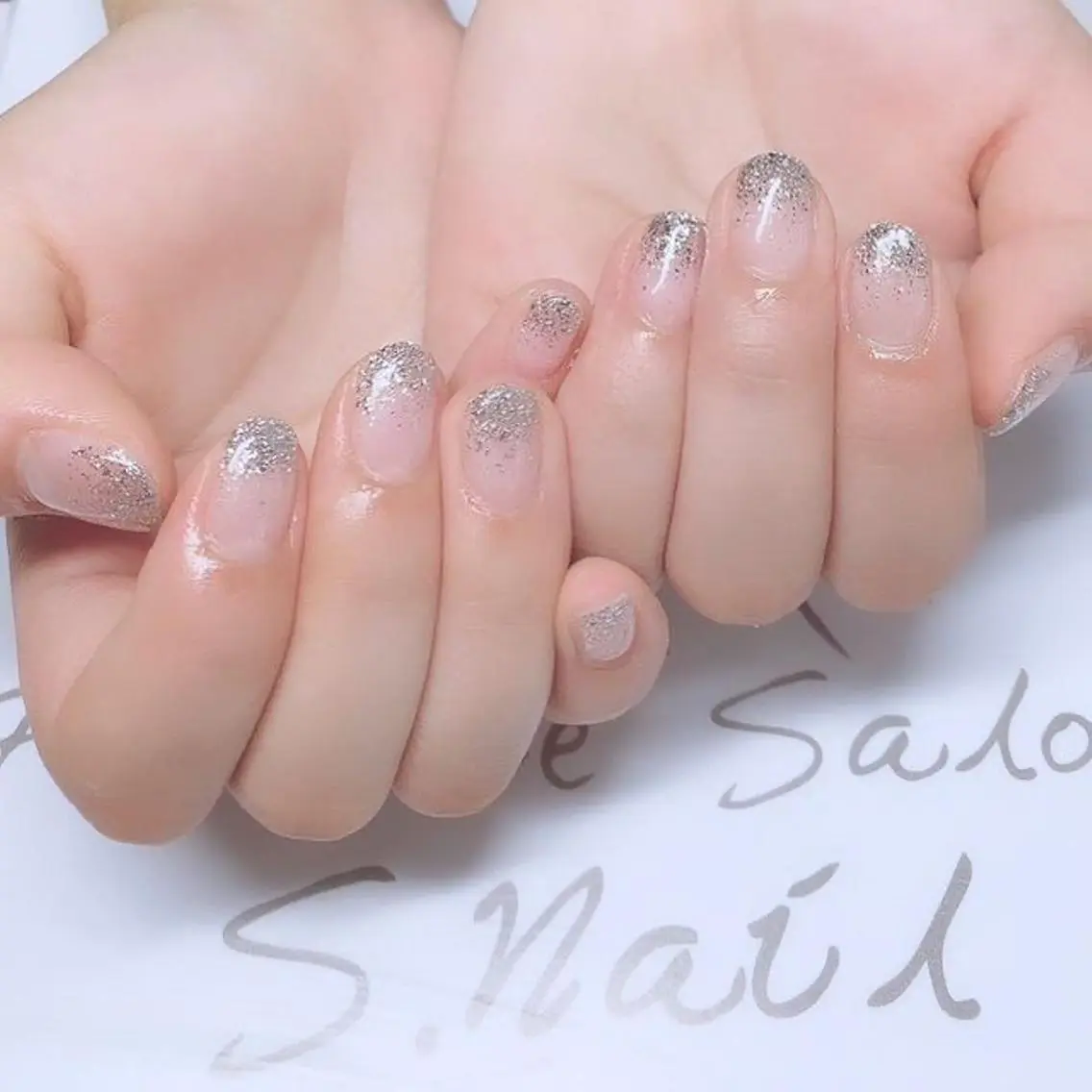 ネイル ハンドネイル 西大分S.Nail 𓏲⋆🪸.⋆⸜🫧のネイルデザイン