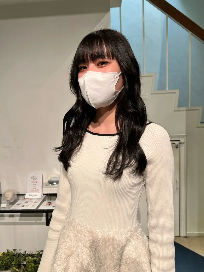ロング カラー ムラコシヒカリ lapenseeのヘアスタイル