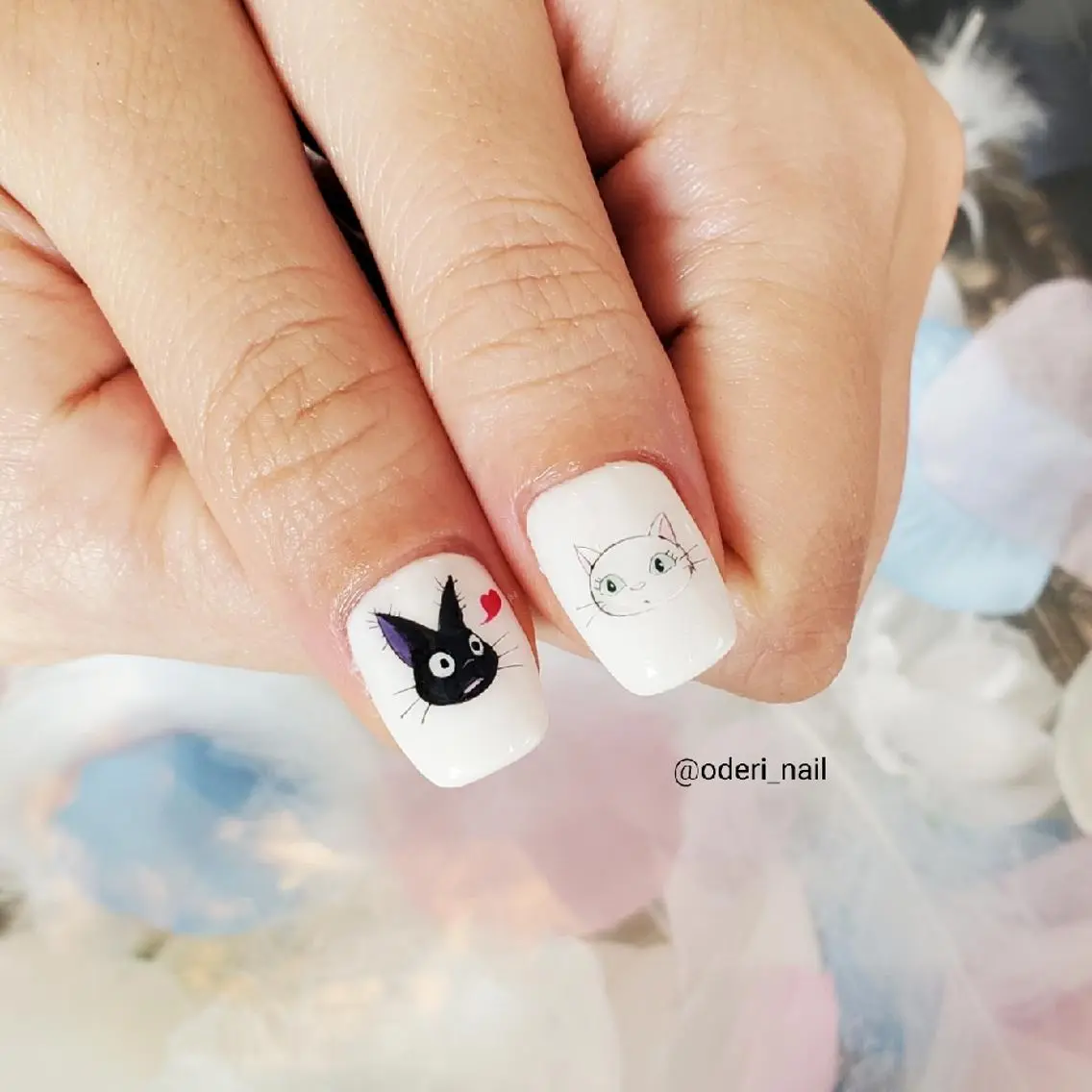 ネイル アートネイル ジェルネイル おで@ oderi_nailのネイルデザイン