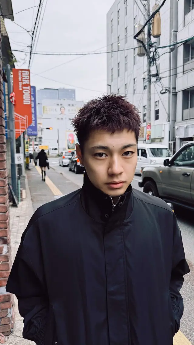 ショート メンズ スパイキーショート ショートヘア メンズ指名多数!! 田島史也のヘアスタイル