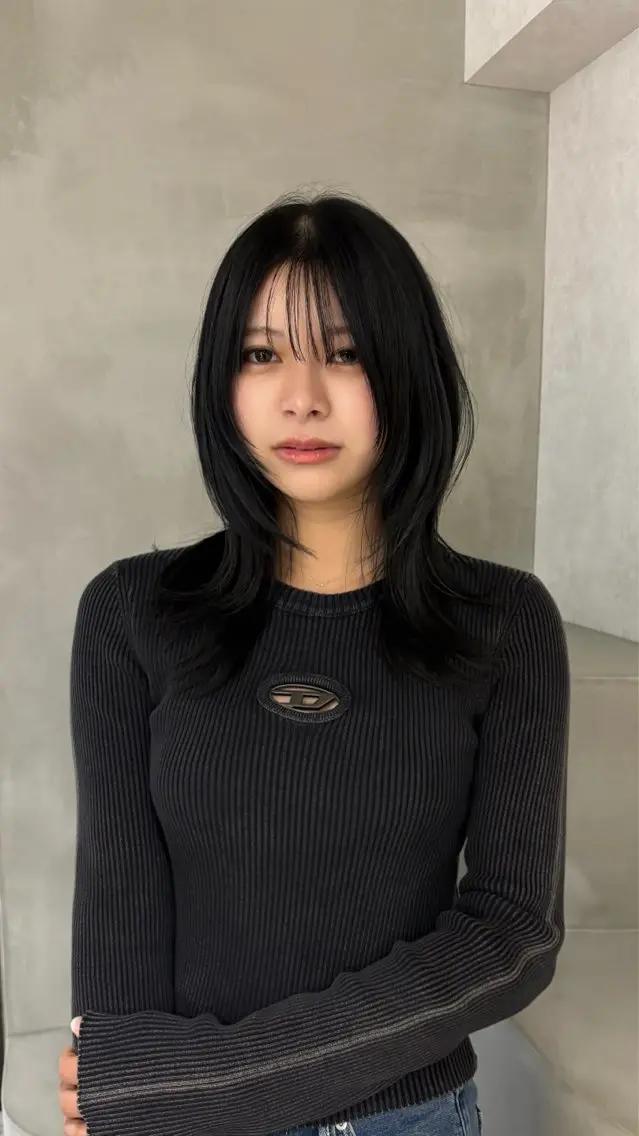 ミディアム ウルフカット ✂️カットモデル✂️ /しょうのヘアスタイル