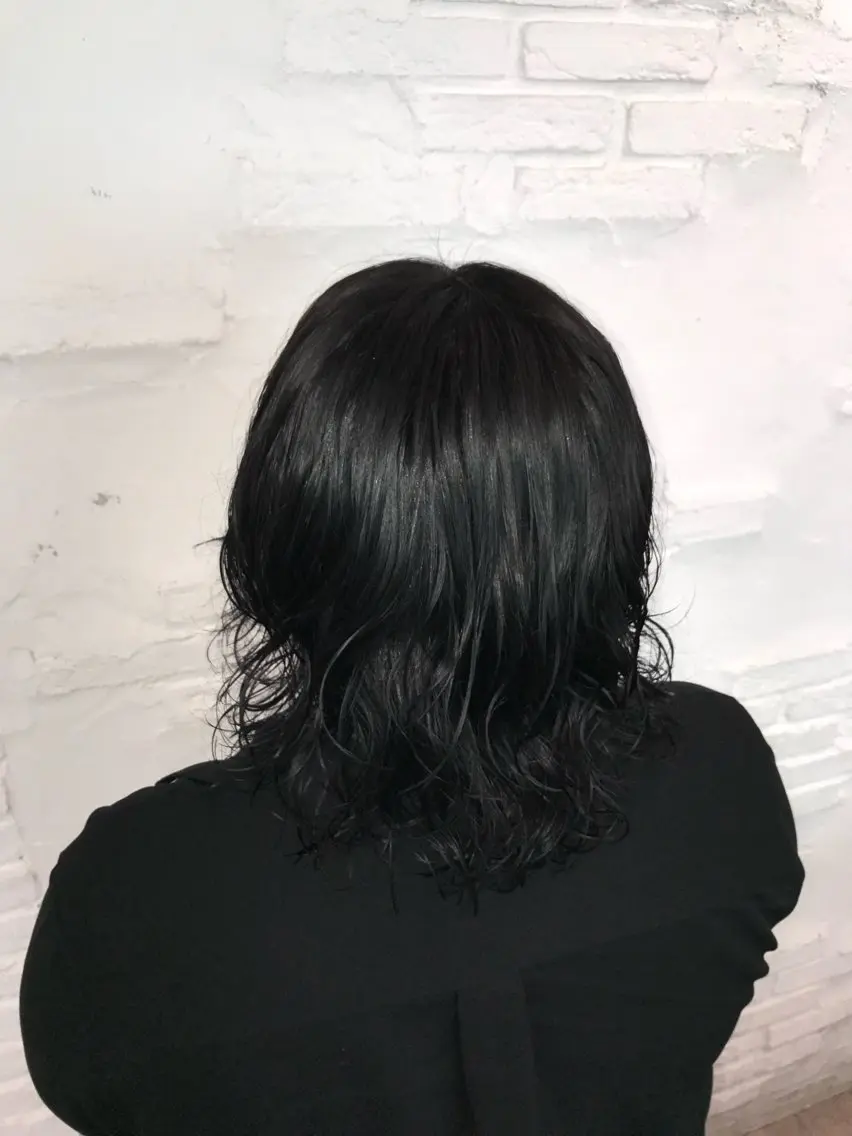 ショート パーマ ヘアカラー トリートメント 亀窪 彩華のヘアスタイル