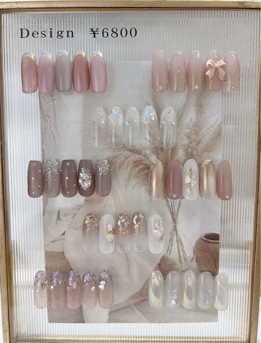 ネイル フットネイル ジェルネイル 韓国ネイル ミラーネイル ニュアンスネイル ハンドネイル nail salon Lauleaのネイルデザイン