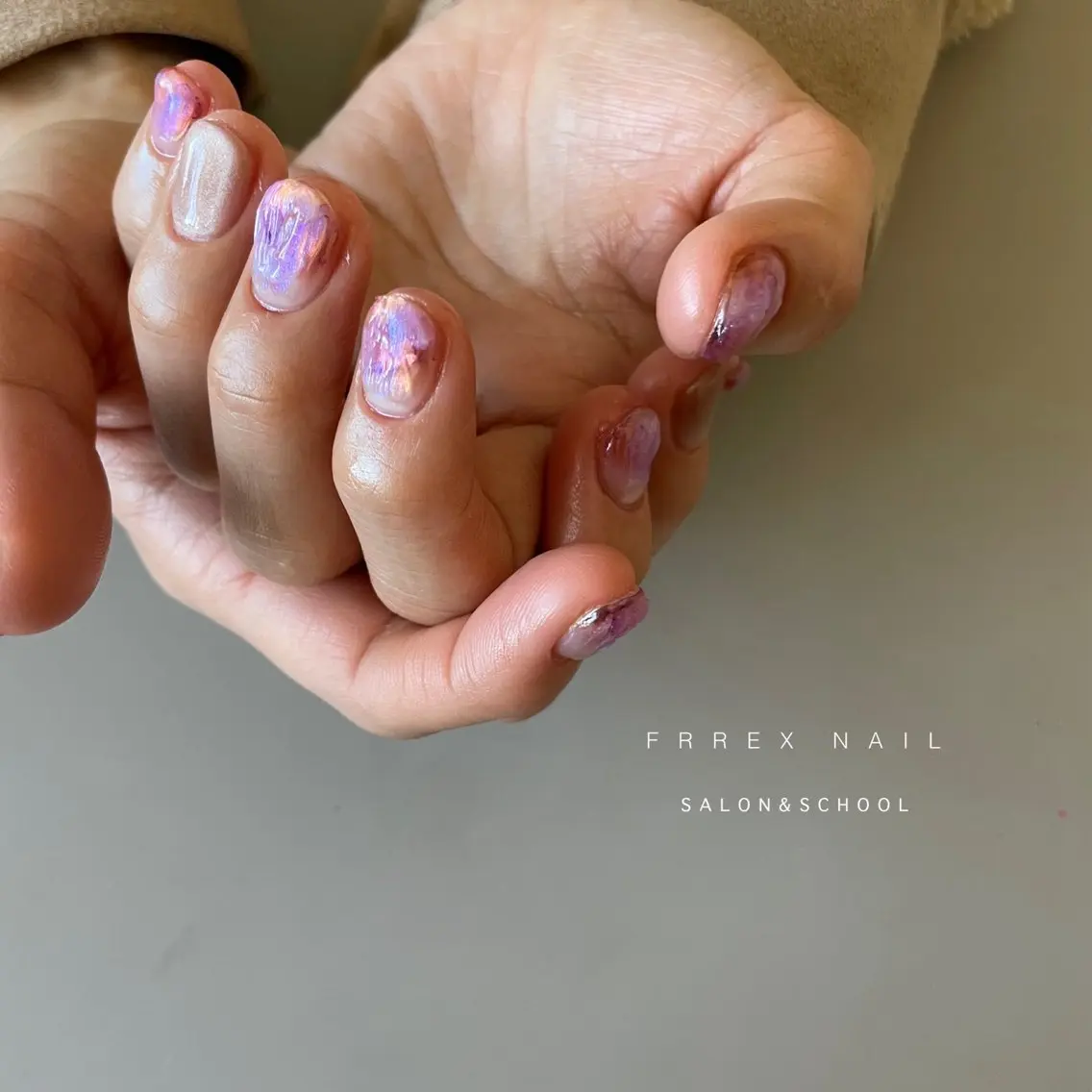 ネイル ハンドネイル ハンドケア freex nail /ニュアンス/個性派のネイルデザイン