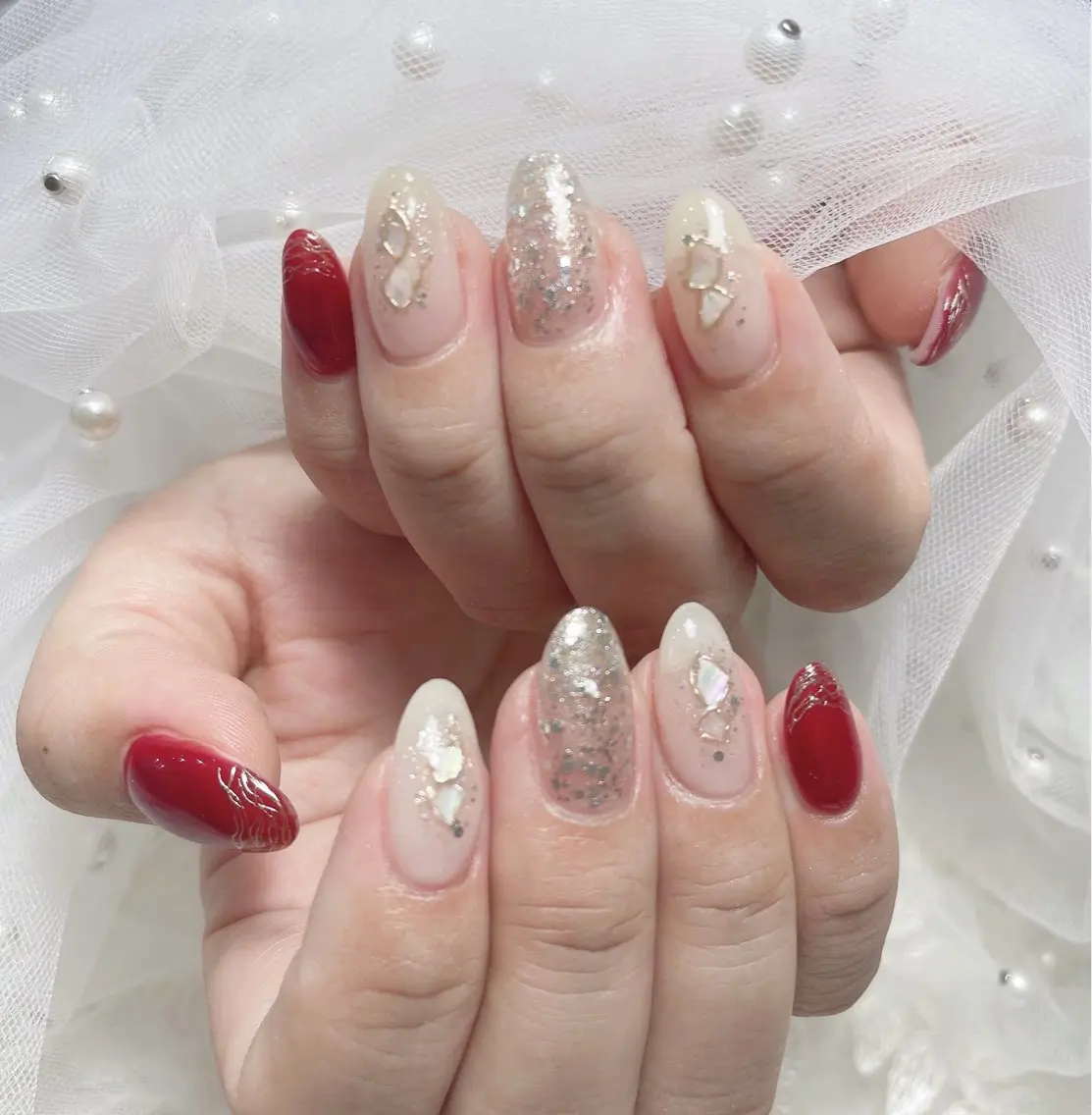 ネイル ハンドネイル AURA NAIL 🌟鶴見店のネイルデザイン