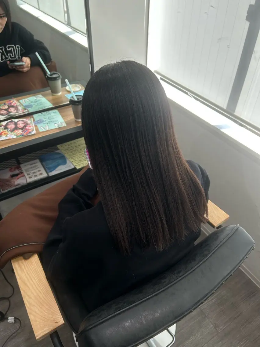 ミディアム 髪質改善 トリートメント トリートメント cocotte 💟草間紫音💟のヘアスタイル