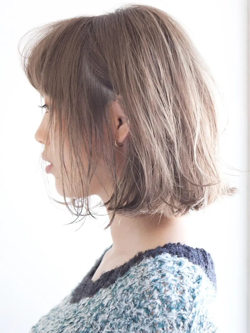 カット+ダブルカラー(ブリーチ)+生ケラトリートメント¥12000の写真