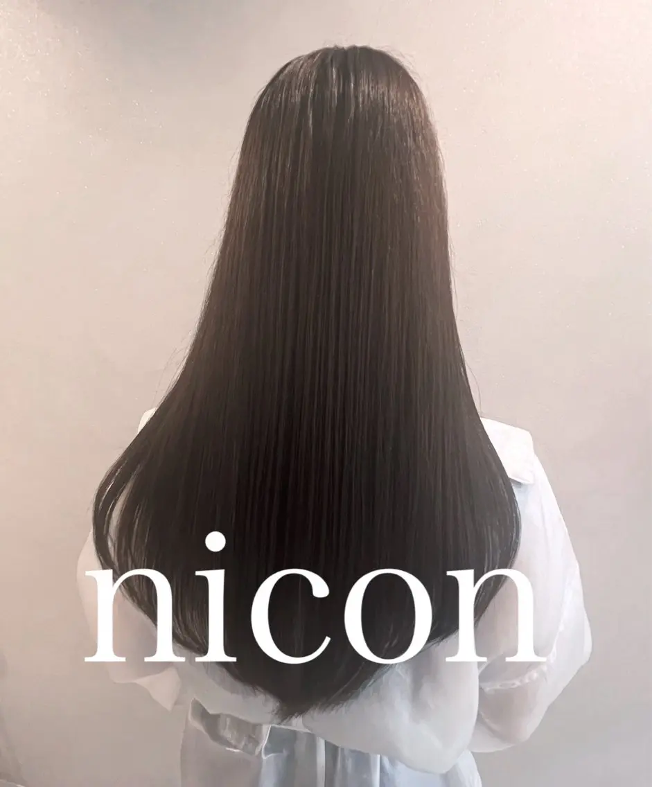 ロング 髪質改善 髪質改善カラーのヘアスタイル