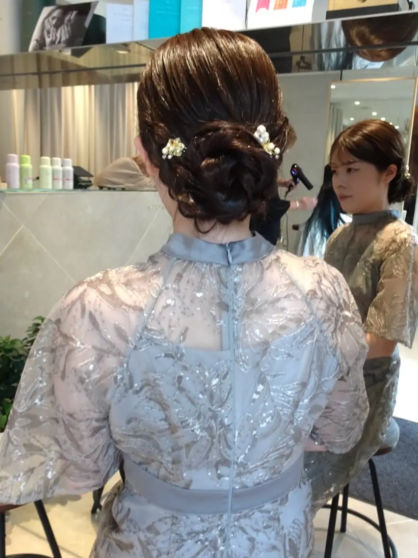 ヘアアレンジ ヘアセット ニュアンスヘア🪡 nenekaのヘアスタイル