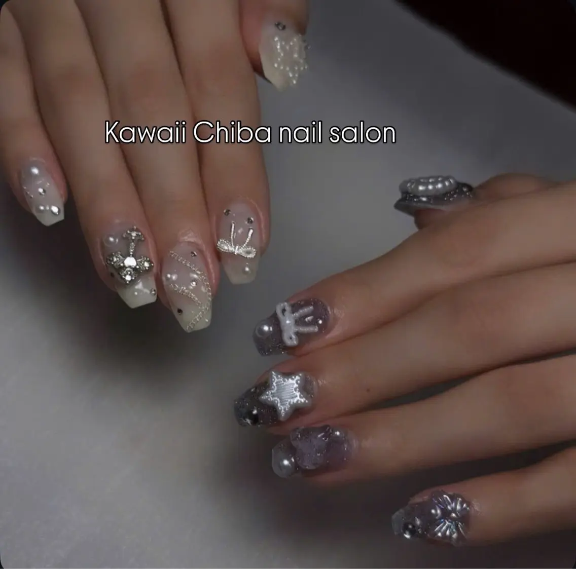ネイル 韓国ネイル ワンホンネイル Kawaii Chiba nailのネイルデザイン