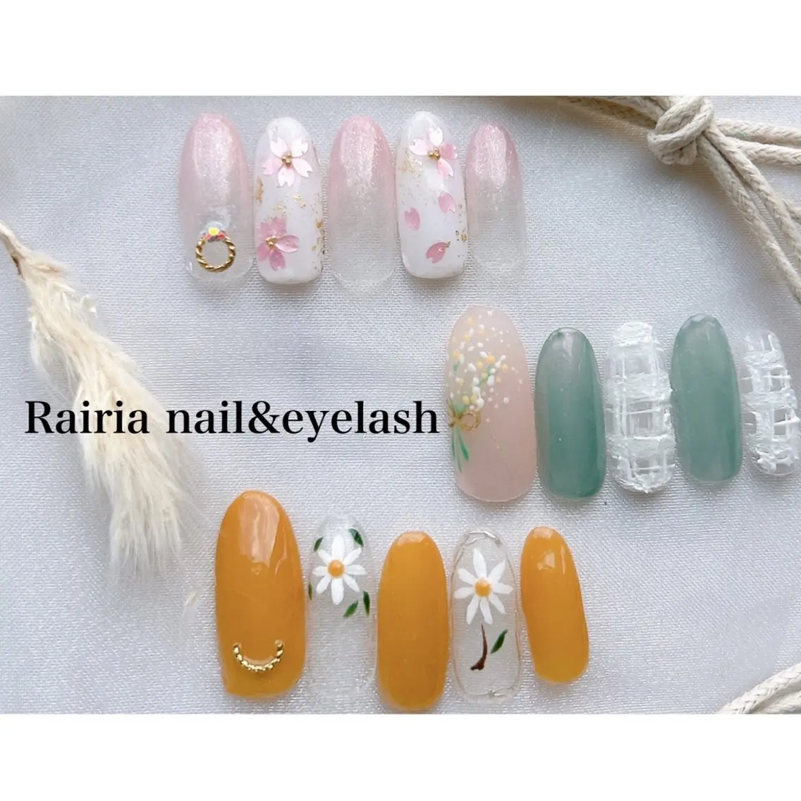 ネイル 持ち込み ハンドネイル Rairianail 小岩店のネイルデザイン
