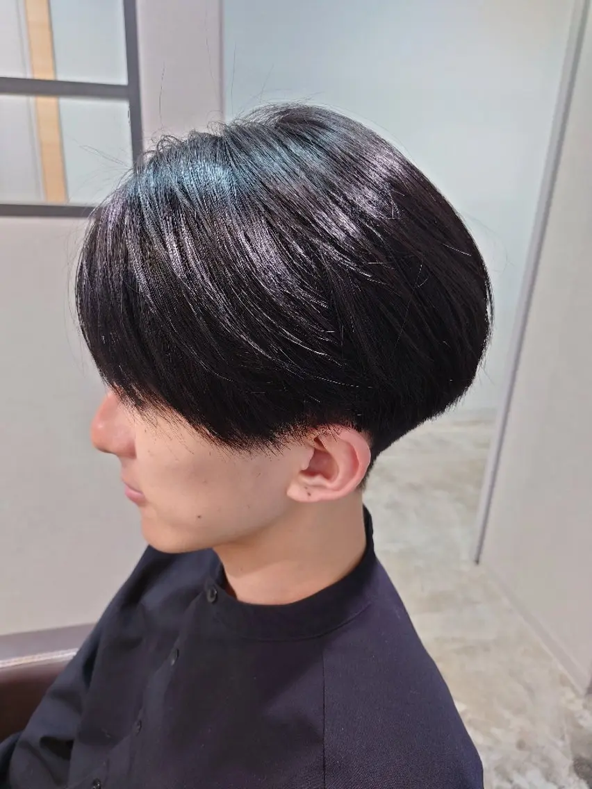メンズ 縮毛矯正✨艶髪　 シノハラ✨髪質改善のヘアスタイル