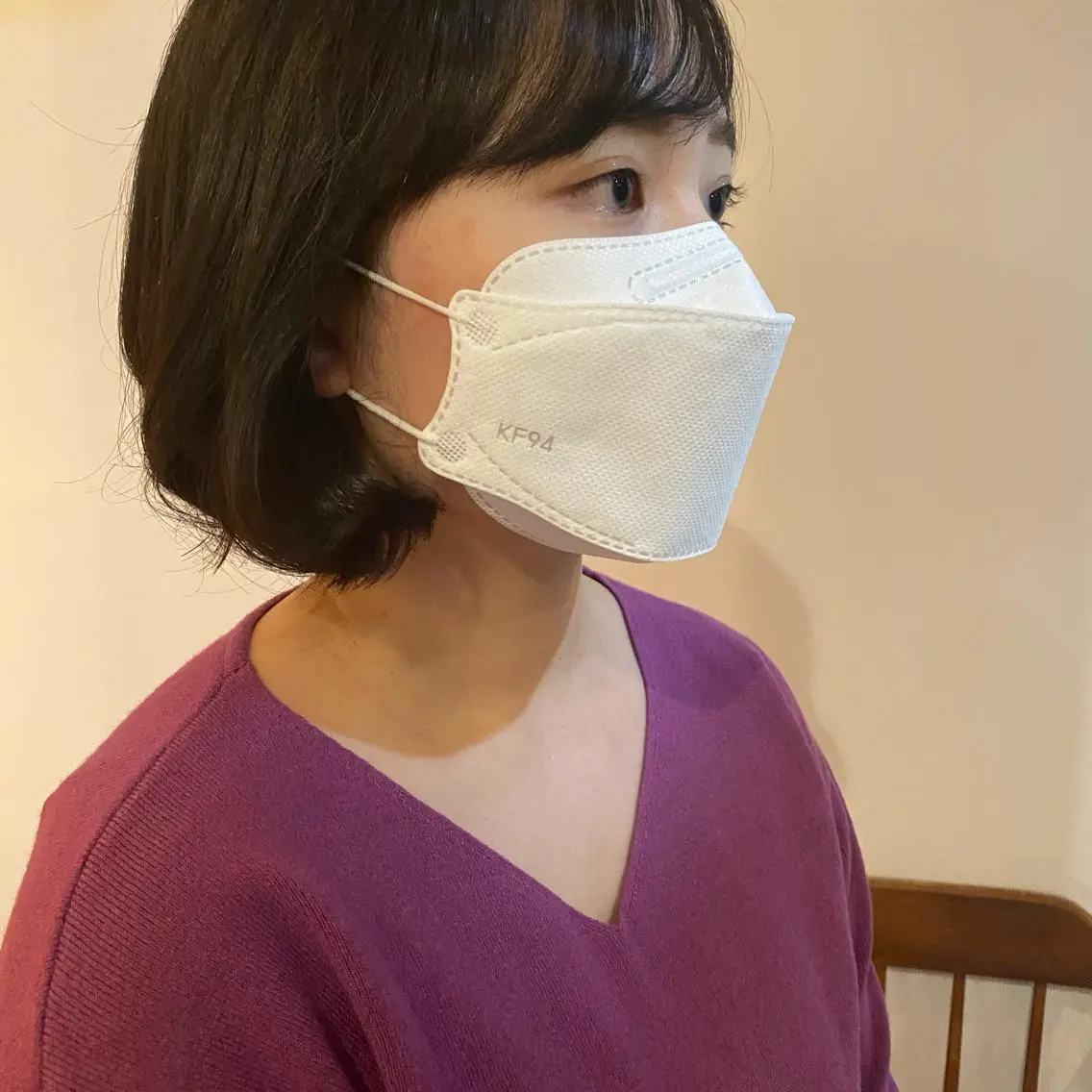 ミディアム ボブ ショート& パーマ　坂本のヘアスタイル