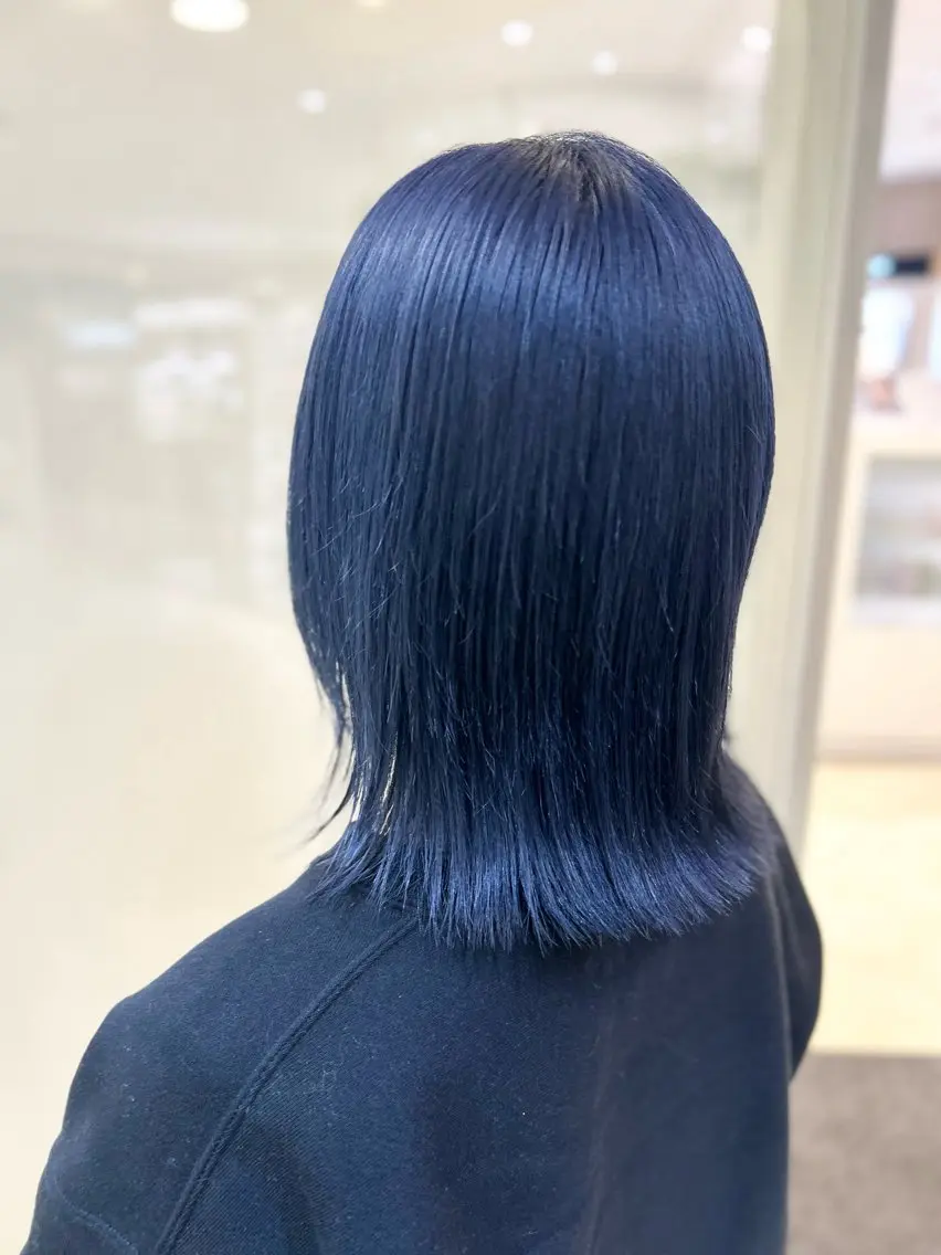ミディアム カラー ヘアカラー トリートメント 縮毛矯正/髪質改善/ 艶髪ササキナツミのヘアスタイル