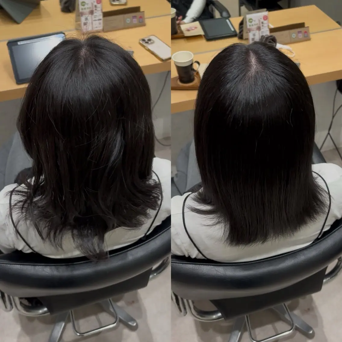 セミロング 髪質改善 トリートメント トリートメント 髪質改善ヘアケア 艶髪特化/上田のヘアスタイル