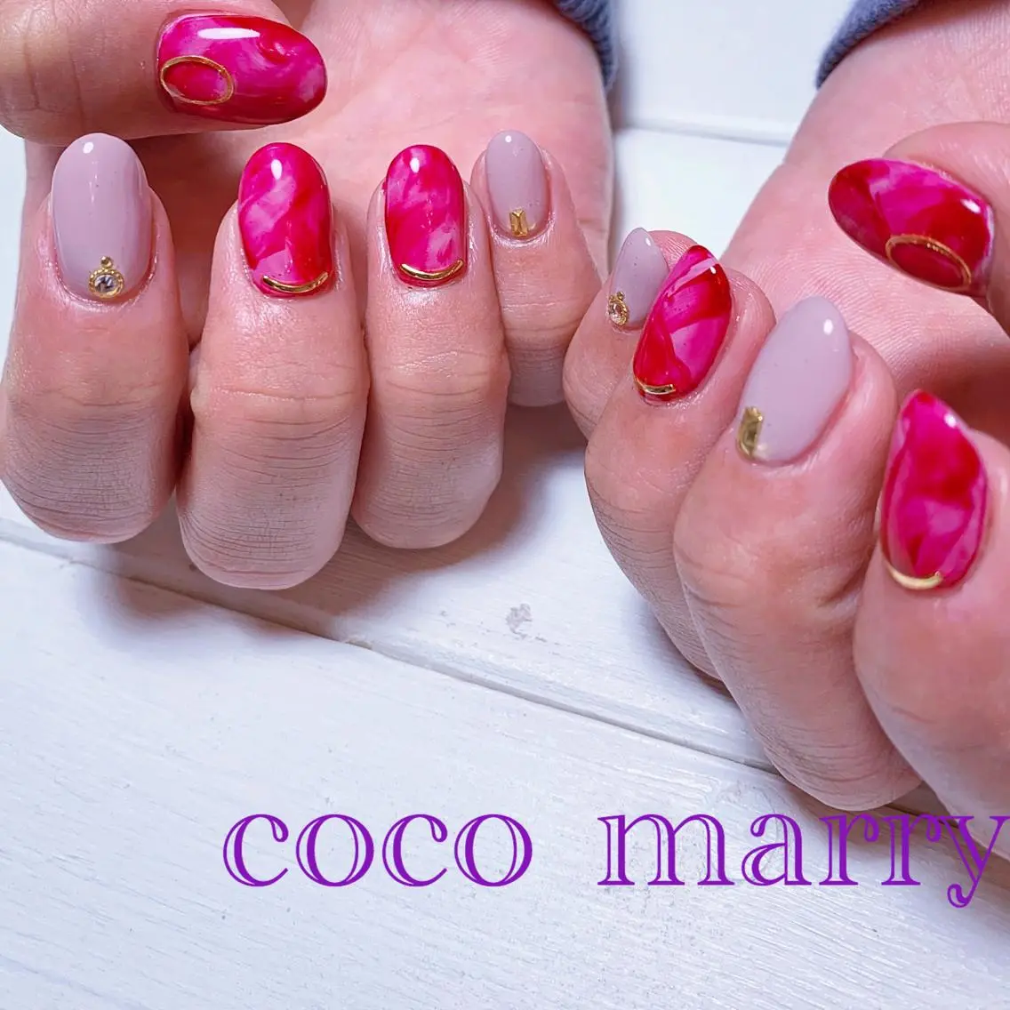 ネイル coco marry のネイルデザイン