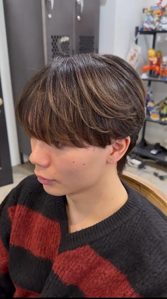 マッシュカット💇の写真