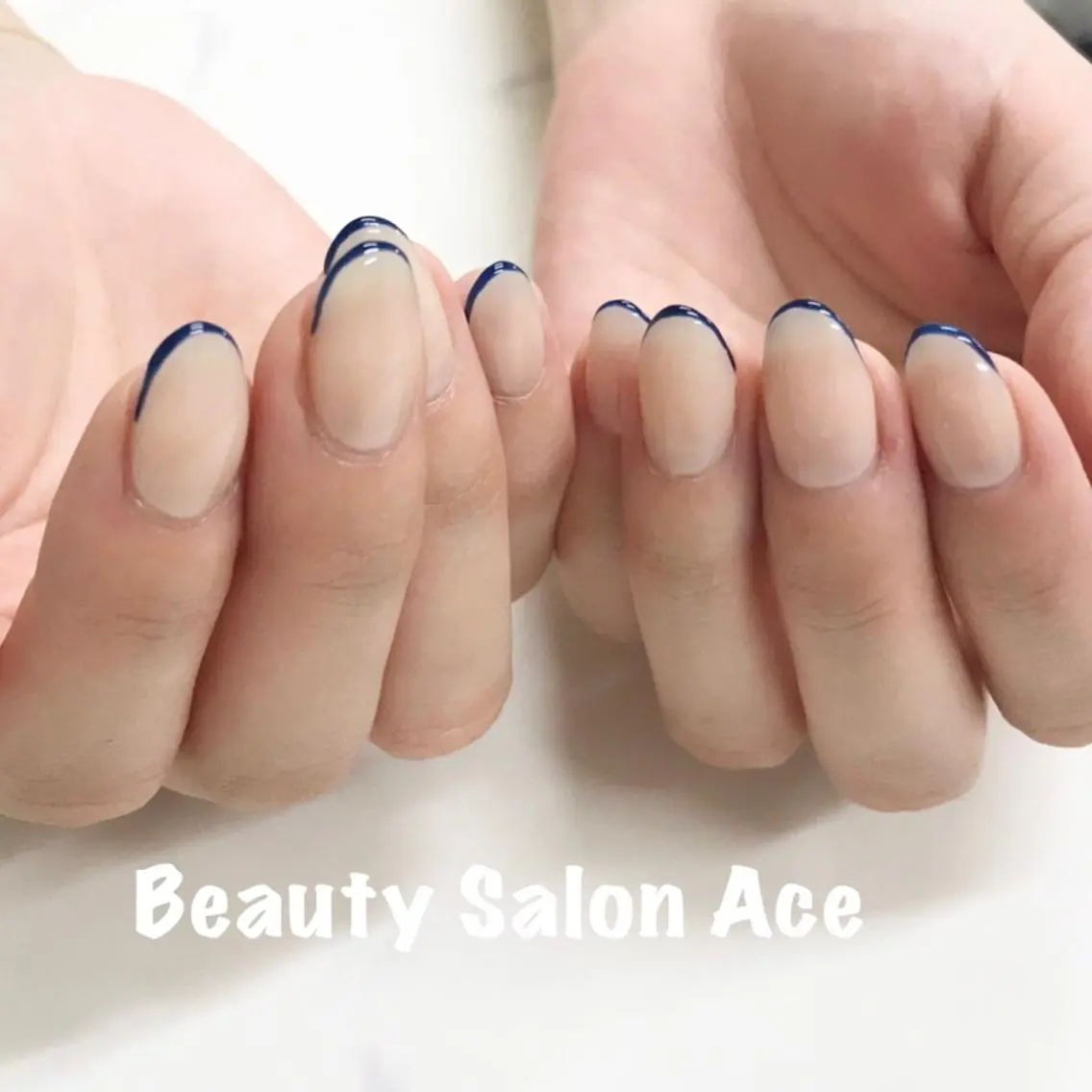 ネイル フレンチネイル 池袋フィルイン Ace♡Nailのネイルデザイン