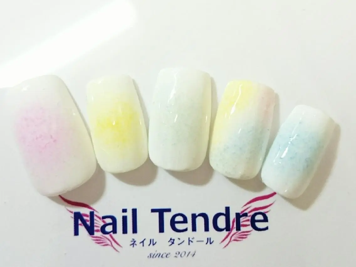 ネイル アートネイル ジェルネイル ソフトジェル ストーンネイル ハンドネイル Nail  Tendreのネイルデザイン
