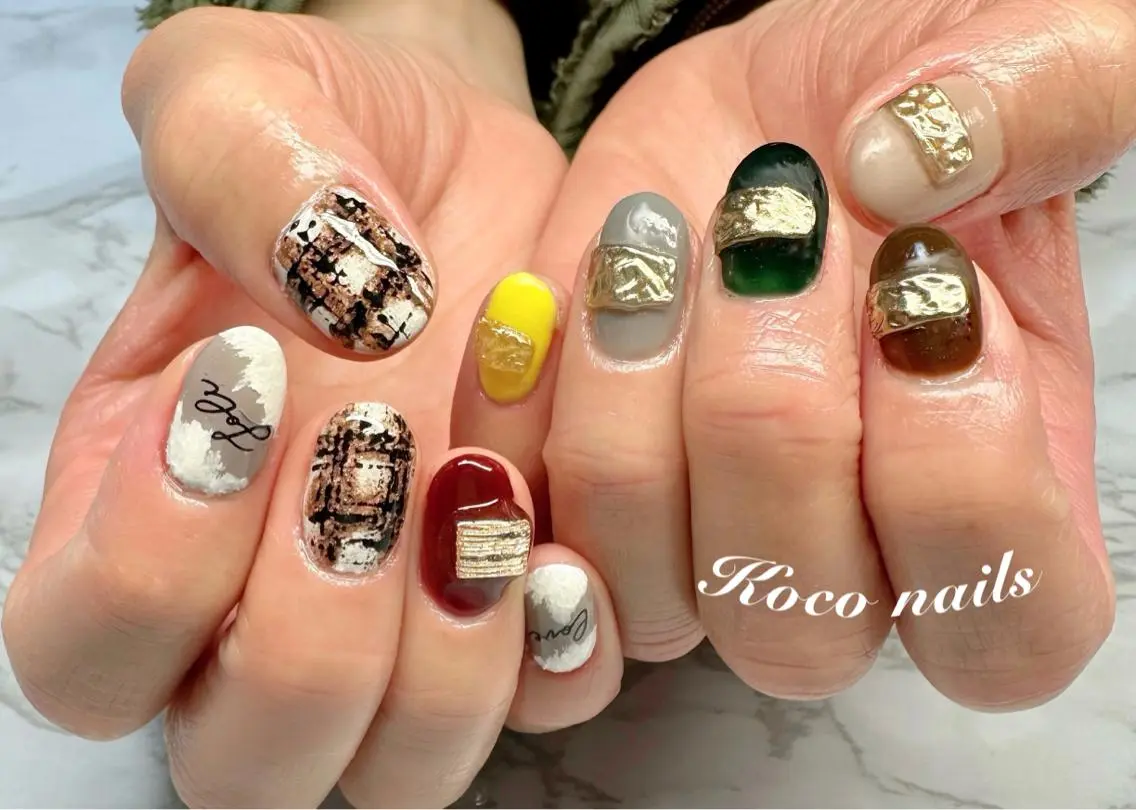ネイル ニュアンスネイル ハンドネイル Mai’s nailのネイルデザイン