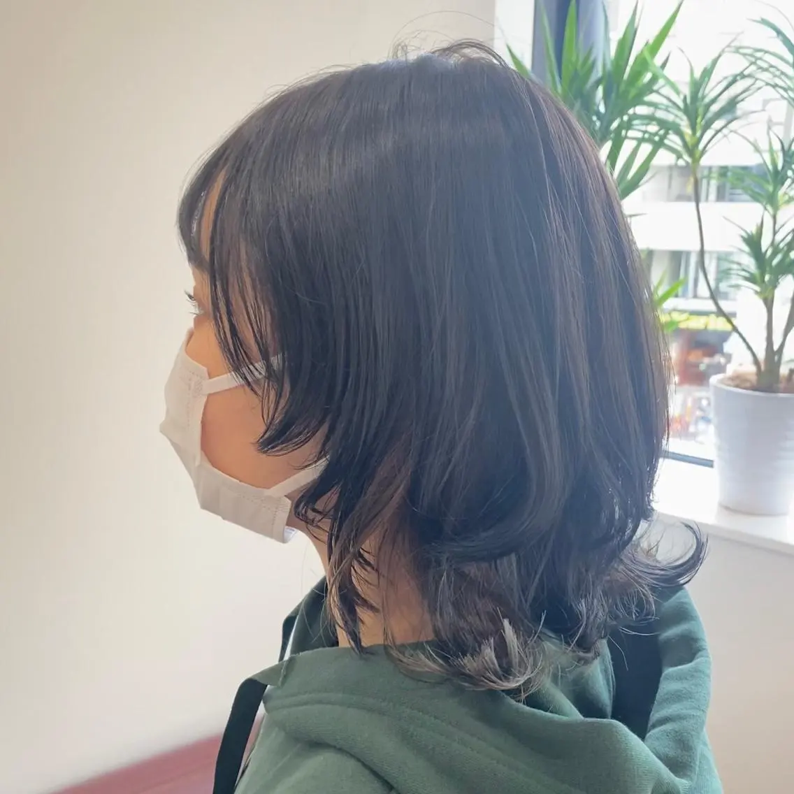 ミディアム ヘアカラー トリートメント 吉原 みえのヘアスタイル