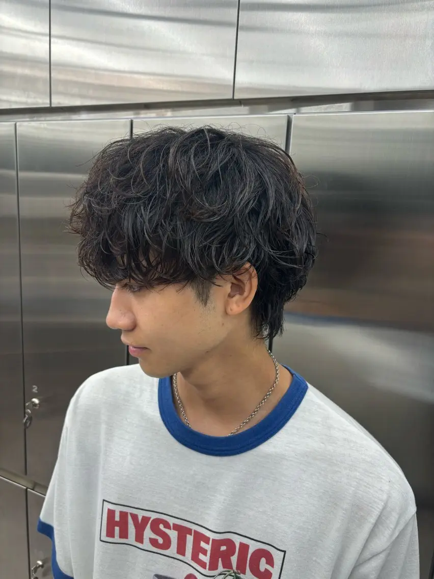 パーマ カット無料酒井 竜也のヘアスタイル