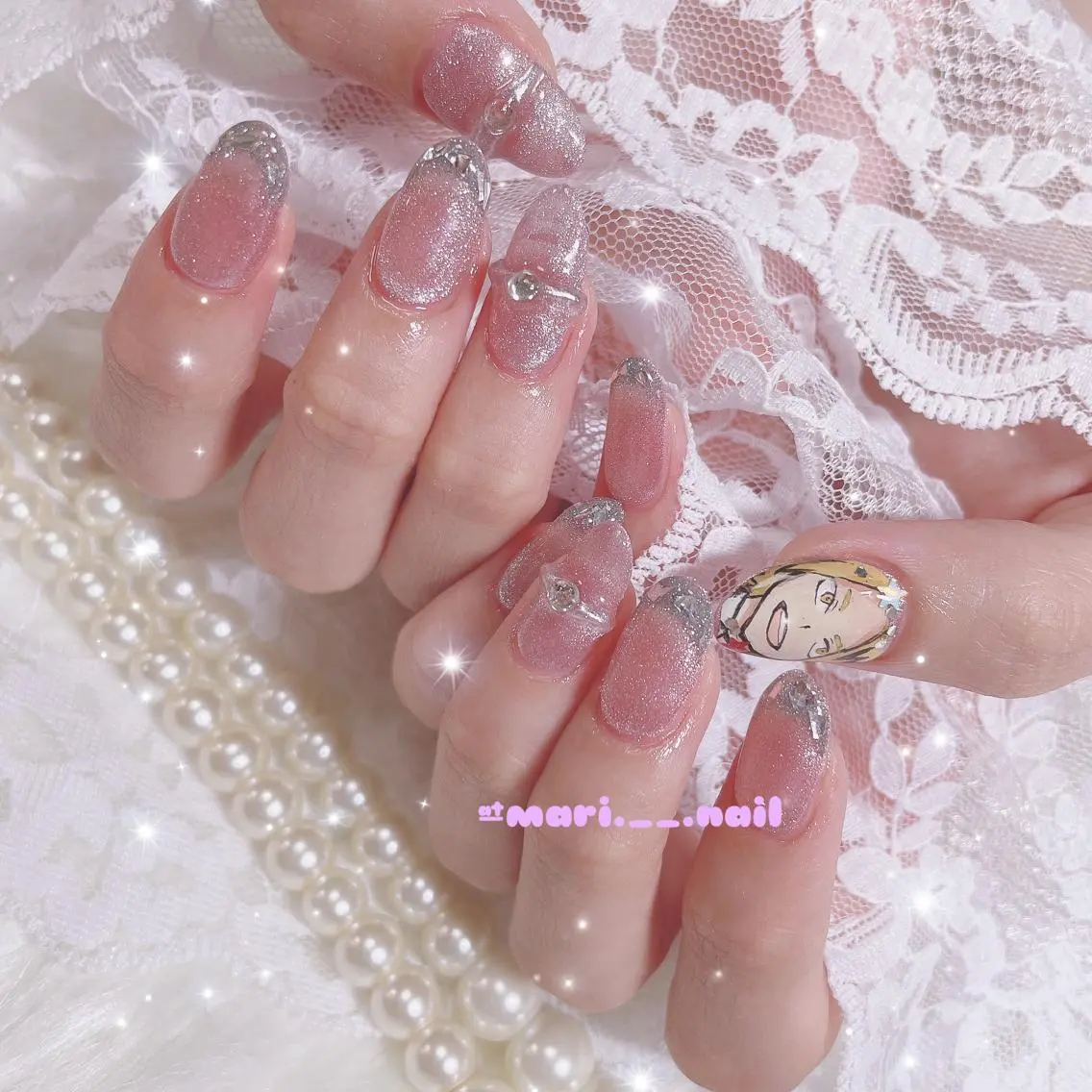 ネイル 🎀 Mayu 🎀痛ネイルのネイルデザイン