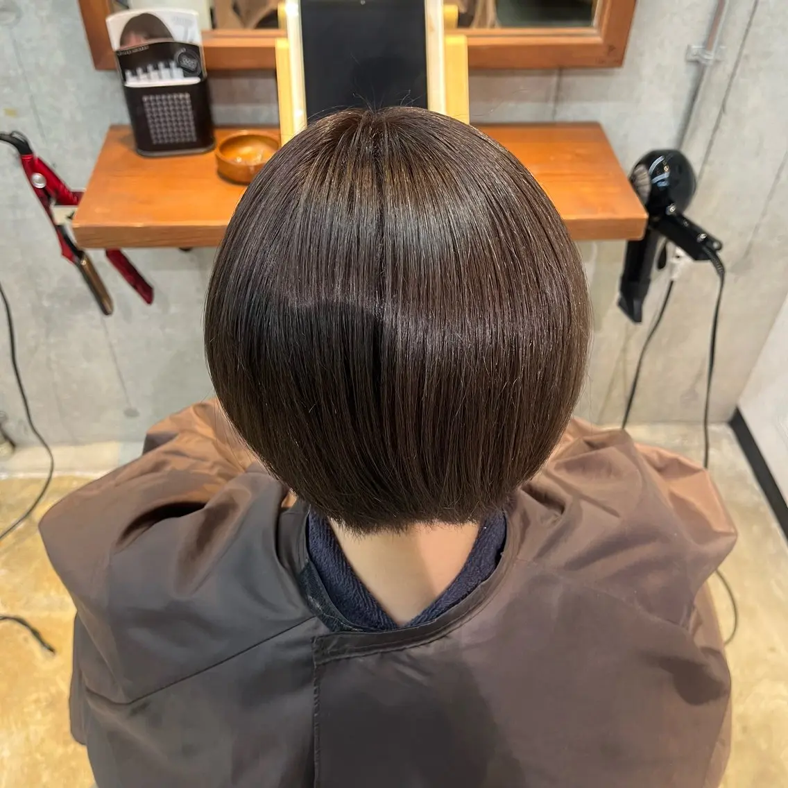 ショート カラー ブラウンカラー ヘアカラー 木藤 美朝のヘアスタイル
