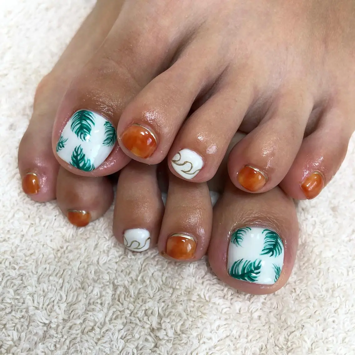 ネイル フットネイル puna nailのネイルデザイン