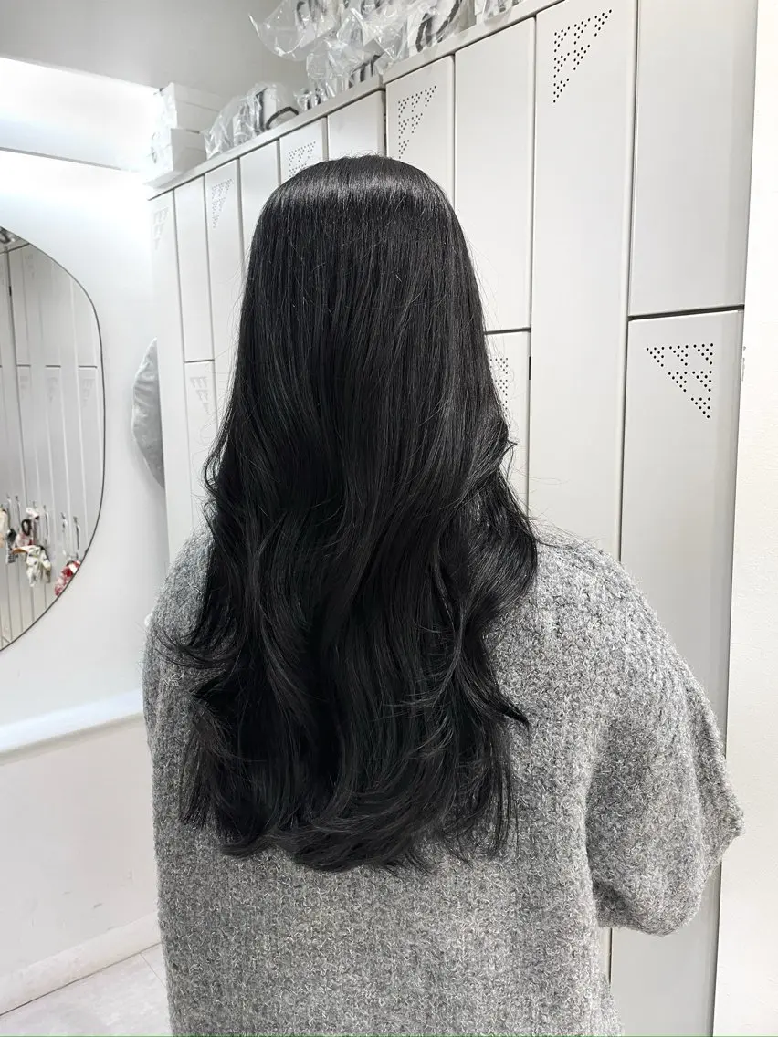 【ご新規様限定】天使の艶ワンカラー+うる艶1stepトリートメント+スタイリング付き🎀の写真